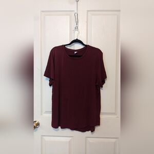 Maroon Luxe T-shirt old navy